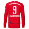 Virallinen Fanipaita Pitkähihainen FC Bayern München Lewandowski 9 Kotipelipaita 2022-23 - Miesten